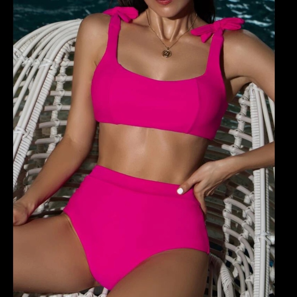 Pink bikini